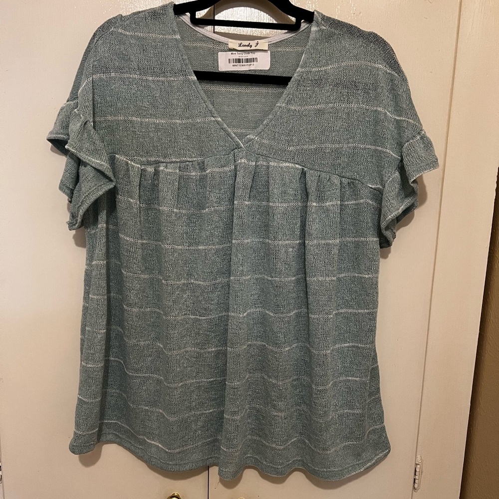 Terry cloth top